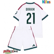 Camiseta Real Madrid Brahim Diaz #21 Primera Equipación para niños 2026-27 manga corta (+ pantalones cortos)